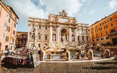 Selling Pizza in Rome